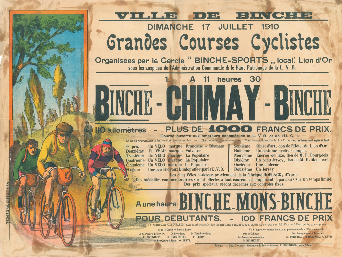 Affiche BCB 1910 low